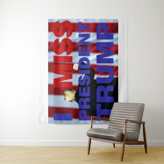 Ik Miss President Trump Wandkleed (In situ)