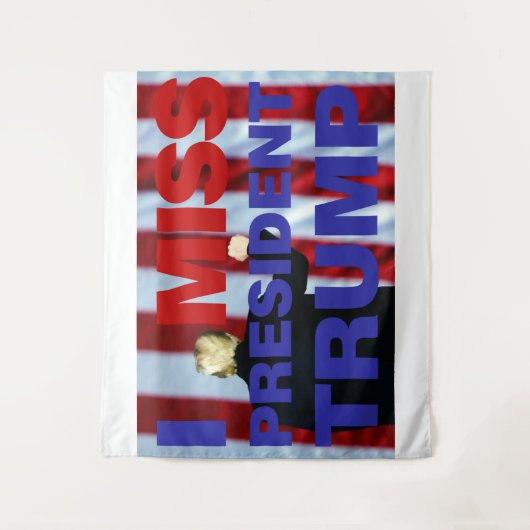 Ik Miss President Trump Wandkleed (Voorkant)