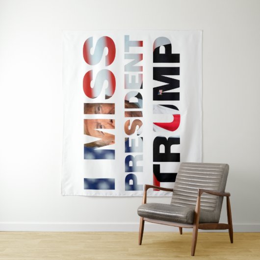 Ik Miss President Trump Wandkleed (In situ)
