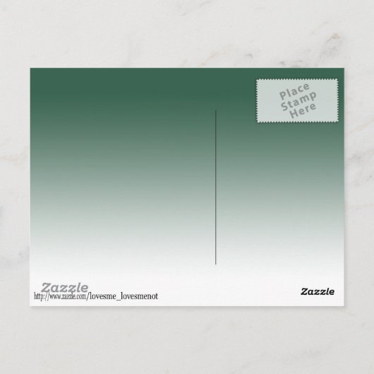 Ik Miss U Briefkaart (Achterkant)