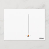 Ik Miss U Doodles Briefkaart (Achterkant)