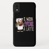Ik Miss U een Latte Case-Mate iPhone Case (Achterkant)