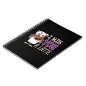 Ik Miss U een Latte Notitieboek (Linkerzijde)