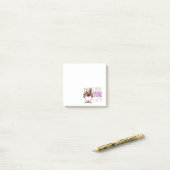 Ik Miss U een Latte Post-it® Notes (Op bureau)