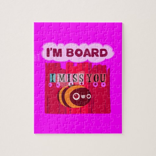 Ik Miss U. Ik ben verrot. Legpuzzel (Verticaal)