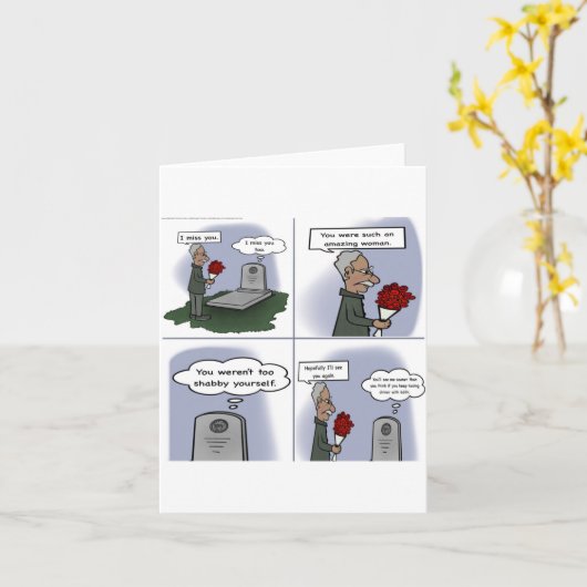 Ik Miss U Kaart (Gele Bloem)