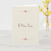 Ik Miss U Kaart (Gele Bloem)
