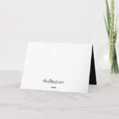 Ik Miss U St. Bernard Wenskaart Kaart (Achterkant)