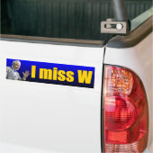 Ik Miss W. Bumpersticker (Op Truck)