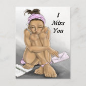 Ik Miss You - Briefkaart (Voorkant)