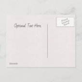 Ik Miss You Cute Briefkaart (Achterkant)