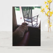 Ik Miss You Kaart (Gele Bloem)