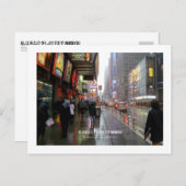 Ik Miss You (New York) Briefkaart (Voorkant / Achterkant)