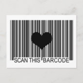 IK MIST JE BARCODE BRIEFKAART (Voorkant)