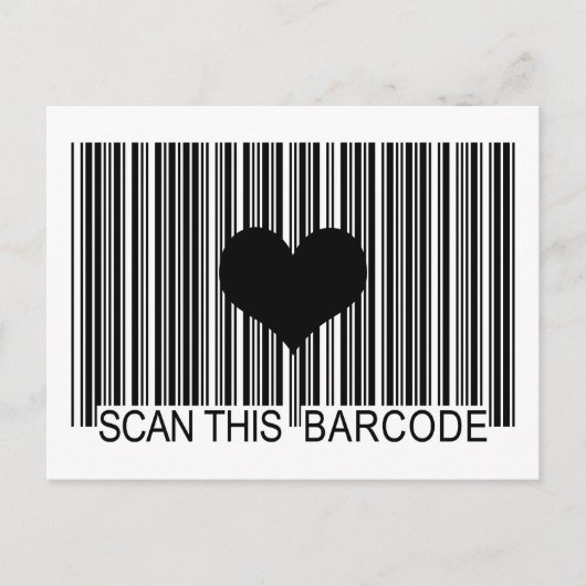IK MIST JE BARCODE BRIEFKAART (Voorkant)