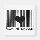 IK MIST JE BARCODE MAGNEET (Voorkant)