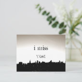 IK MIST JE BRIEFKAART (Staand voorkant)