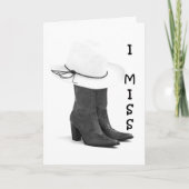 IK MIST U OP UW BIRTHDAAG EN ELKE DAG KAART (Voorkant)