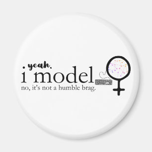 Ik modelleer vrouwen in tech magneet