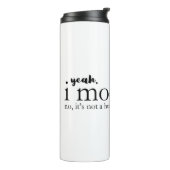 Ik modelleer vrouwen in tech thermosbeker (Gedraaid links)