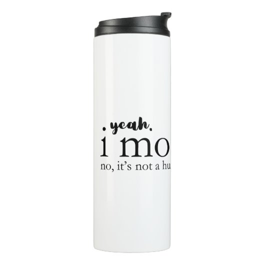 Ik modelleer vrouwen in tech thermosbeker (Gedraaid links)