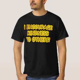 "IK MOEDIG DE KINDERHEID AAN OP ANDEREN!" Cute Des T-shirt