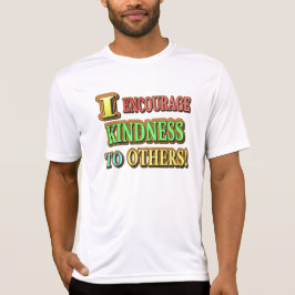 "IK MOEDIG DE KINDERHEID AAN OP ANDEREN!" Keuze ui T-shirt