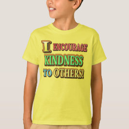 "IK MOEDIG DE KINDERHEID AAN OP ANDEREN!" Keuze ui T-shirt
