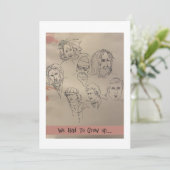 Ik moest opgroeien als Kaart ! (Staand voorkant)