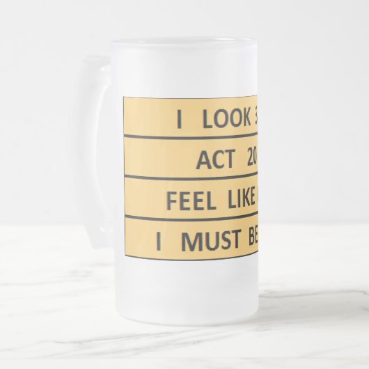 IK MOET 40 MOK ZIJN (Voorkant links)