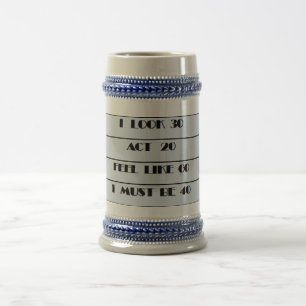 Ik moet 40 mok zijn, 40 jaar cadeauidee