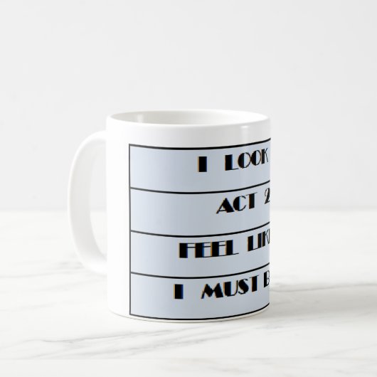 Ik moet 40 mok zijn, 40ste (Voorkant links)