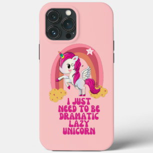 Ik moet alleen maar dramatisch luie eenhoorn zijn Case-Mate iPhone case