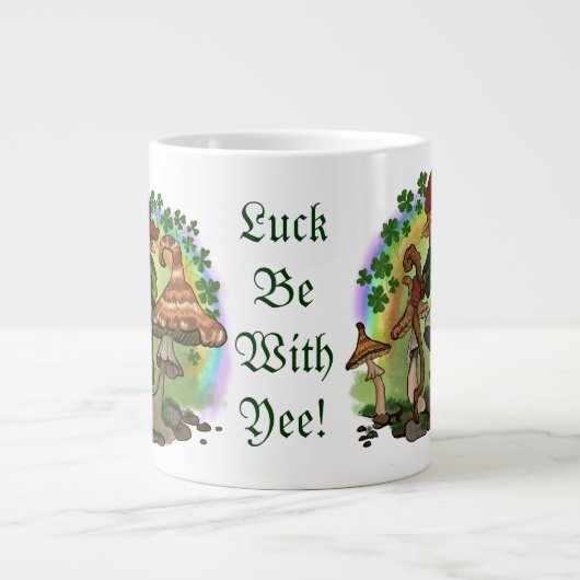 Ik moet bij Yee zijn. Mok Leprechaun (Voorkant)