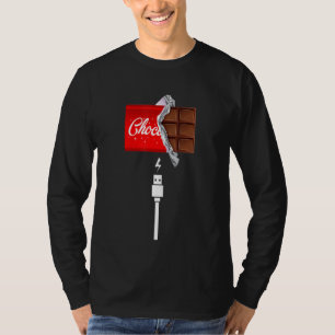 Ik moet chocolade grafische T - shirts en koelschi