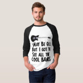 Ik moet de coole bands zien. t-shirt (Voorkant volledig)
