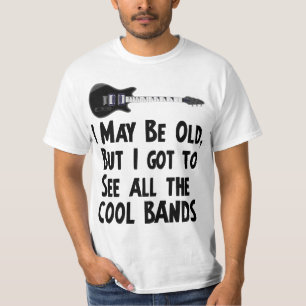Ik moet de coole bands zien. t-shirt