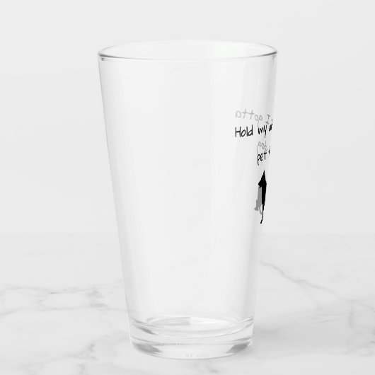 Ik moet deze Shepard Glass Cup bestellen. Glas (Rechts)