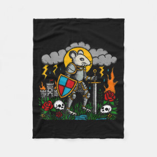 Ik moet doorgaan, want ik weet niet wat ik anders fleece deken