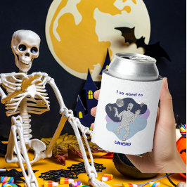 Ik moet echt ontspannen Leuke Mummie Halloween-ont Blikjeskoeler