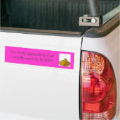 Ik moet echt poep doen bumpersticker (Op Truck)