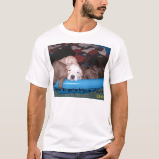 Ik moet een grotere plek... t-shirt