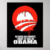 IK MOET EEN OBAMA NEMEN. POSTER (Voorkant)