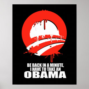 IK MOET EEN OBAMA NEMEN. POSTER