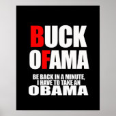 IK MOET EEN OBAMA NEMEN. POSTER (Voorkant)