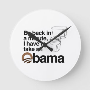 IK MOET EEN OBAMA NEMEN RONDE KLOK