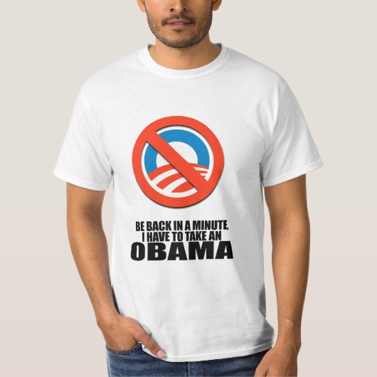 IK MOET EEN OBAMA NEMEN. T-SHIRT (Voorkant)