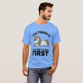 "Ik moet eerst rusten - ontspanning T-shirt (Voorkant volledig)