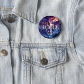Ik moet gaan ronde button 5,7 cm (In situ)
