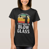 Ik moet gewoon glas blazen Pullover Ho (Voorkant)